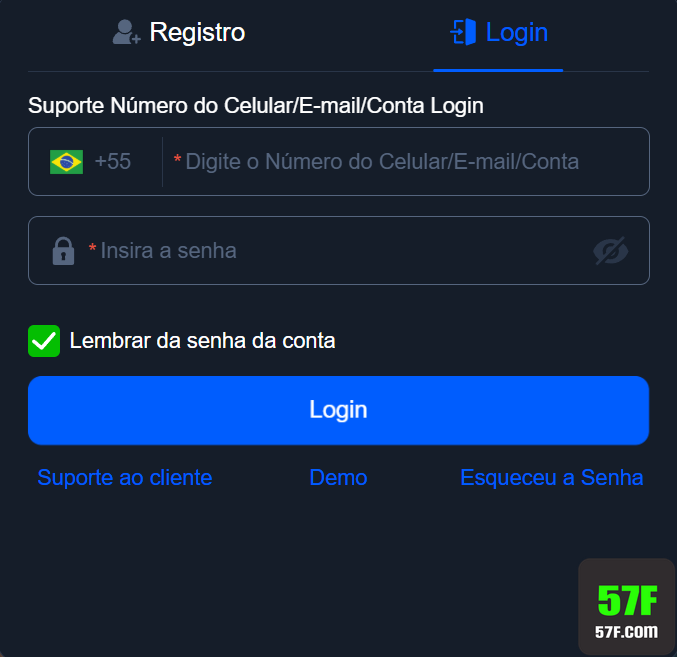 Recompensas VIP 57f.com